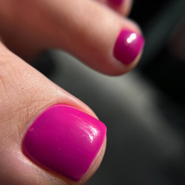 Аппаратный педикюр c покрытием